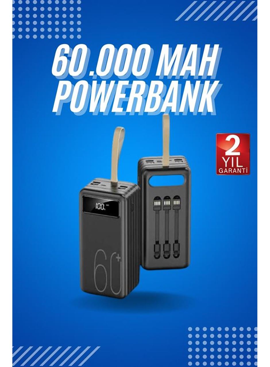 60.000 Mah Hızlı powerbank