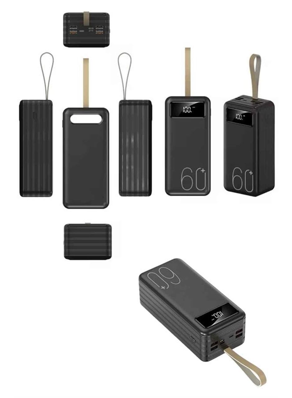60.000 Mah Hızlı powerbank