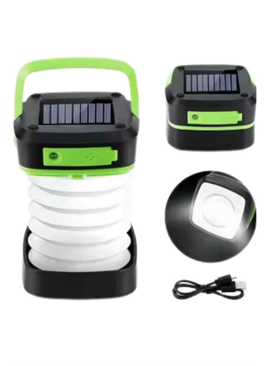 Katlanabilir Kamp Lambası Akordiyon Lamba Şarjlı 3 Kademeli Solar