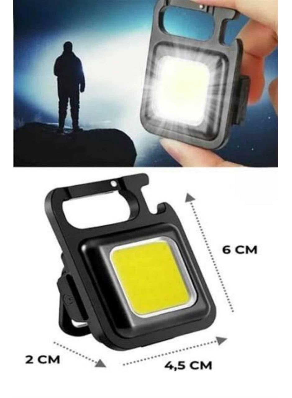 Mıknatıslı Parlak Led Işık 3 Fonksiyonlu Şarj edilebilir Ledli Mini Taşınabilir