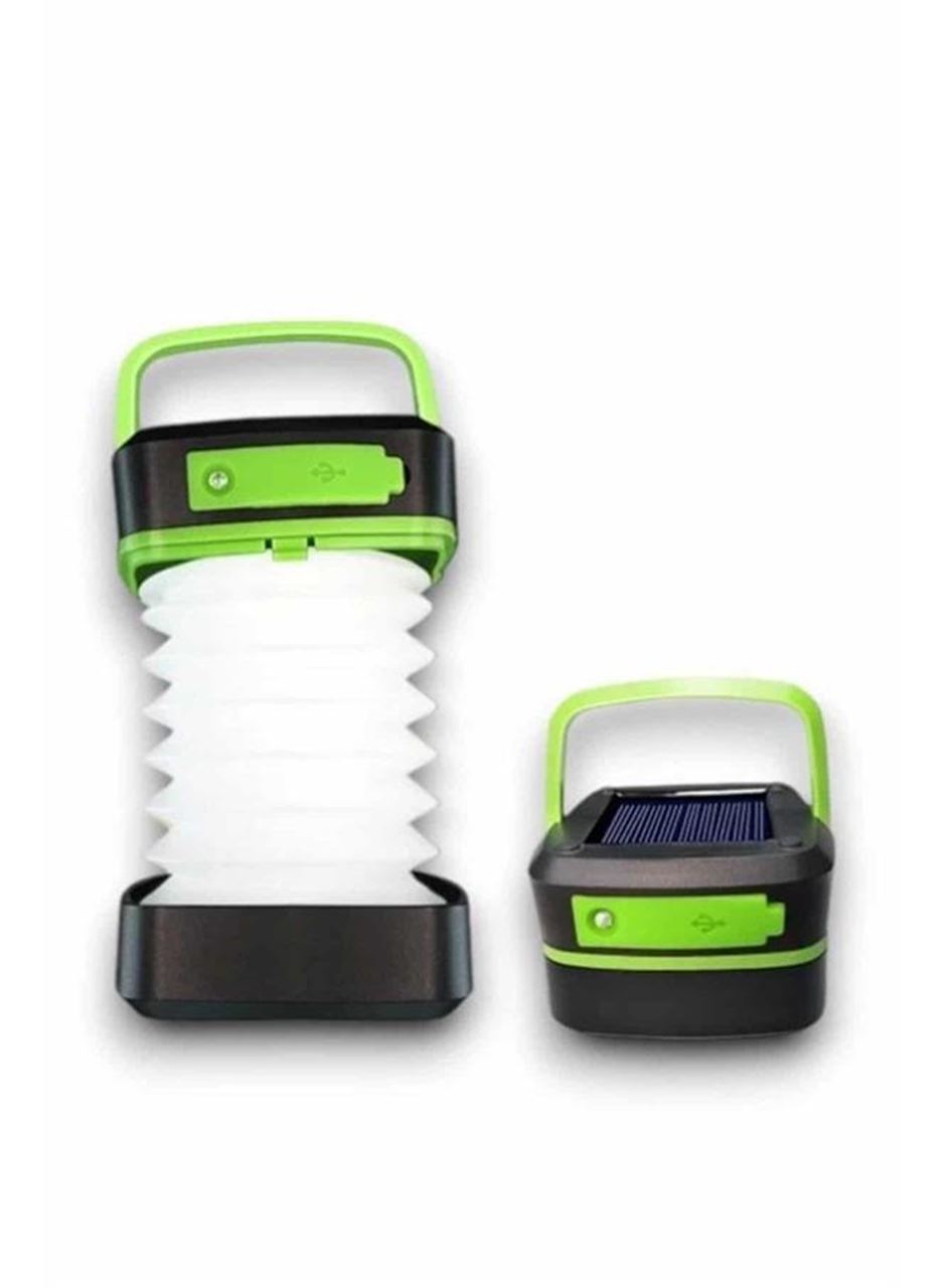 Kamp Feneri Lambası Solar Güneş Enerji Portatif Işıldak Şarjlı