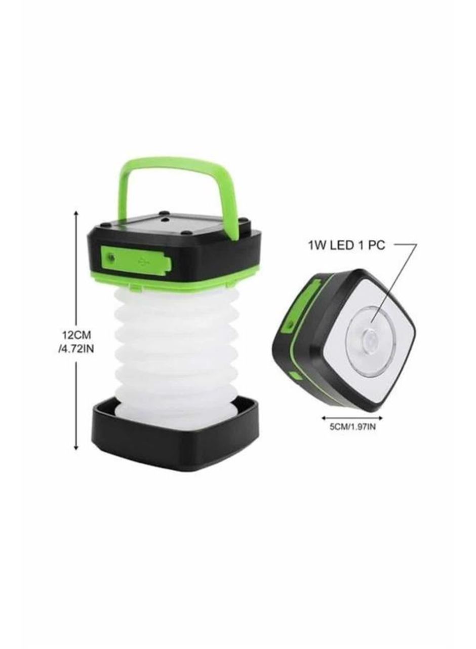 Kamp Feneri Lambası Solar Güneş Enerji Portatif Işıldak Şarjlı