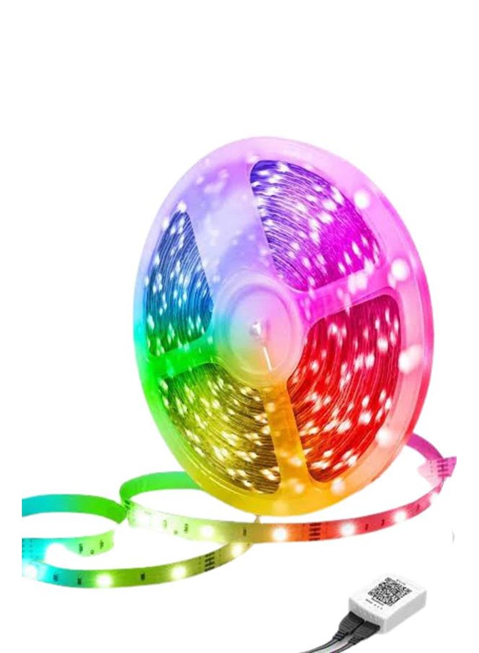 RGB Neon Şerit Led Lamba 10 Metre İç Mekan Tasarımına Uygun