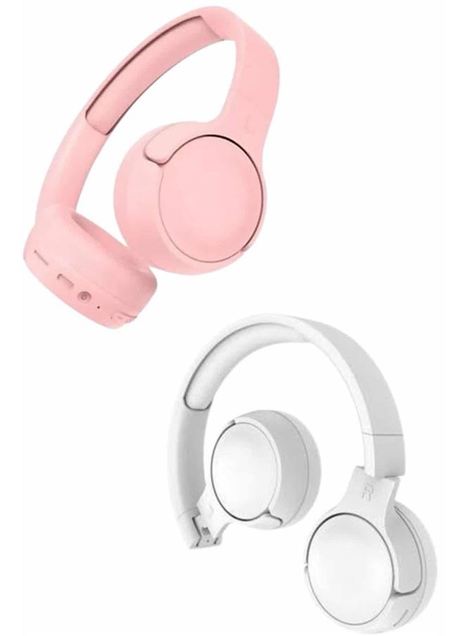 Kablosuz Bluetooth Kulaklık Kulak Üstü Ayarlanabilir Uzun Ömürlü