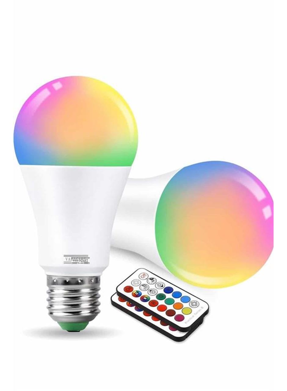 Ambiyans Aydınlatma RGB Led Lamba Kumandalı Renk Değiştirebilen