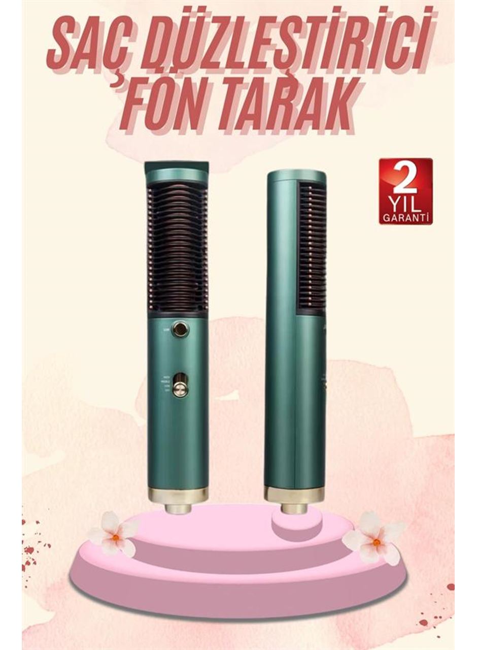 Saç Düzleştirici Fön Makinesi Saç Fırçası Profesyonel Üflemeli