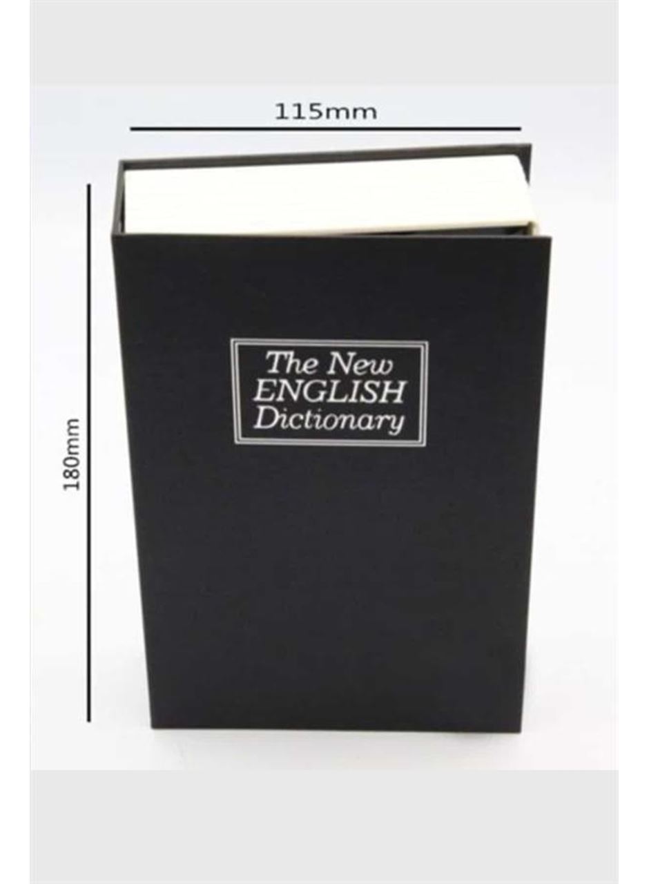 Kilitli Gizli Kasa Sözlük Kumbara Kitap Sözlük Görünümlü 18cm