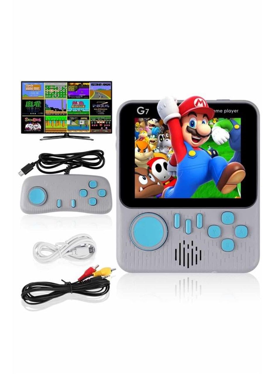 Çift Konsol 666 Adet Retro Oyun El Atarisi Taşınabilir 3.5 İnç Ekran