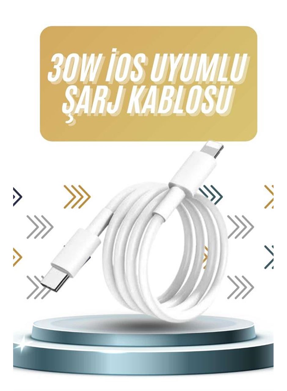 IOS Tüm Serilerle Uyumlu 30W Hızlı Şarj Aleti 11 12 13 14/Pro Max Mini Plus