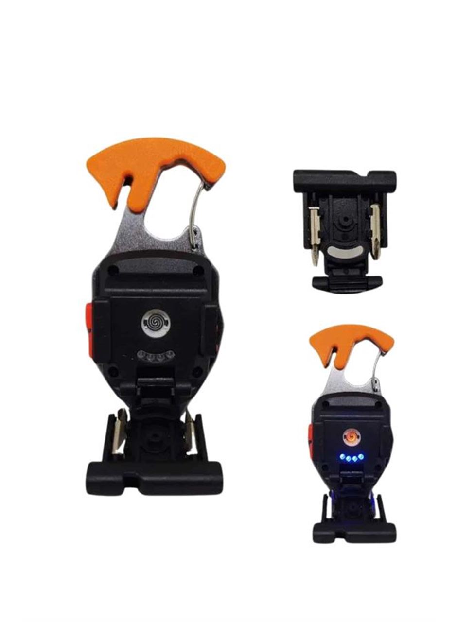 El Feneri LED Anahtarlık Çok Fonksiyonlu Mini Çakmak Özellikli