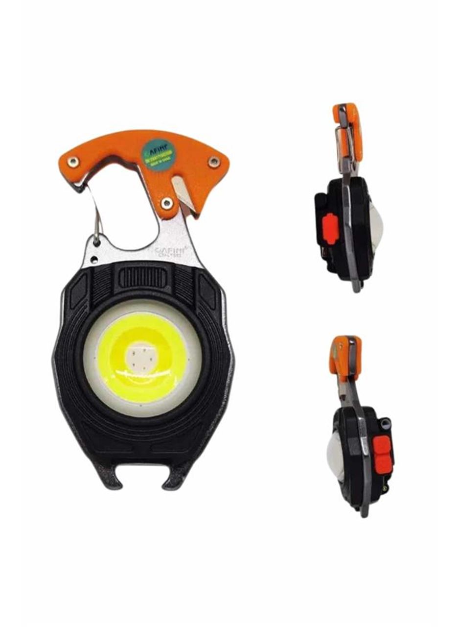 7 Modlu Mini Led Lamba Anahtarlık USB Şarjlı Kamp İçin Taşınabilir