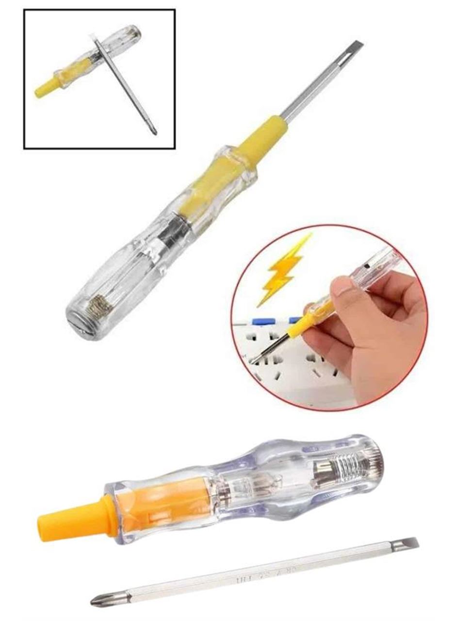 Kontrol Kalemi Çift Başlıklı Şeffaf Elektrik Testi Değişken Uçlu