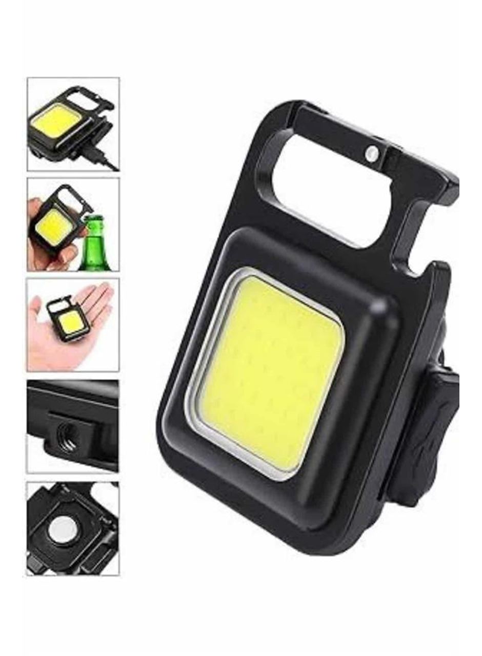 Kamp Çadır Lambası Şarjlı El Feneri Işıldak Anahtarlık Mini Mıknatıslı