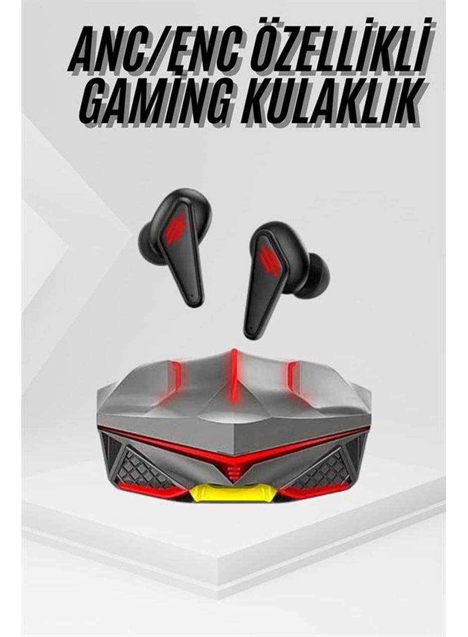 Profesyonel TWS Işıklı Kablosuz Bluetooth Kulaklık Oyuncu Kulaklığı