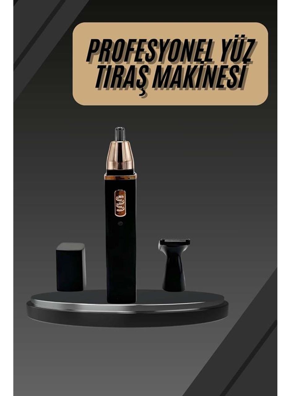 Burun Kulak Kıl Tüy Temizleme Ve Tıraş Makinesi Mini Paslanmaz Çelik
