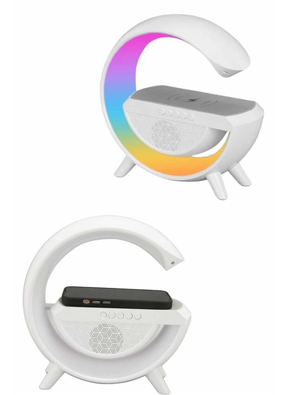 Yeni Nesil Bluetooth Hoparlör Speaker 5.0 Taşınabilir G Şeklinde Powerbankli