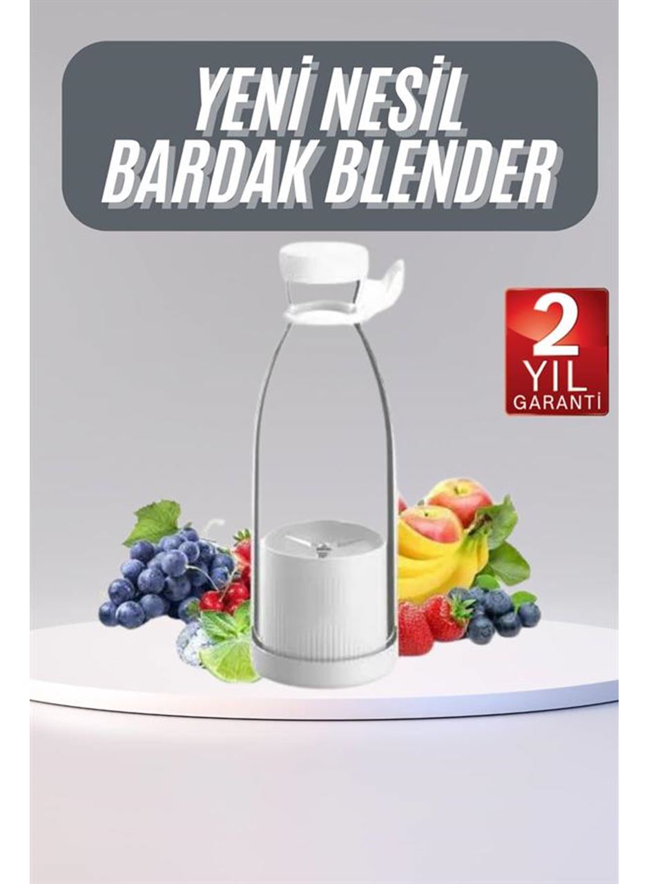 u Geçirmez Kablosuz Şarjlı Dayanıklı Taşınabilir Mini Blender