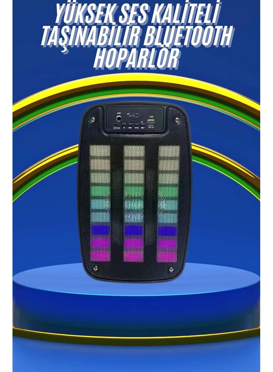 Kablosuz Hoparlör İOS ve Android Uyumlu Şarjlı SD Kart Girişli Bluetooth Hoparlör