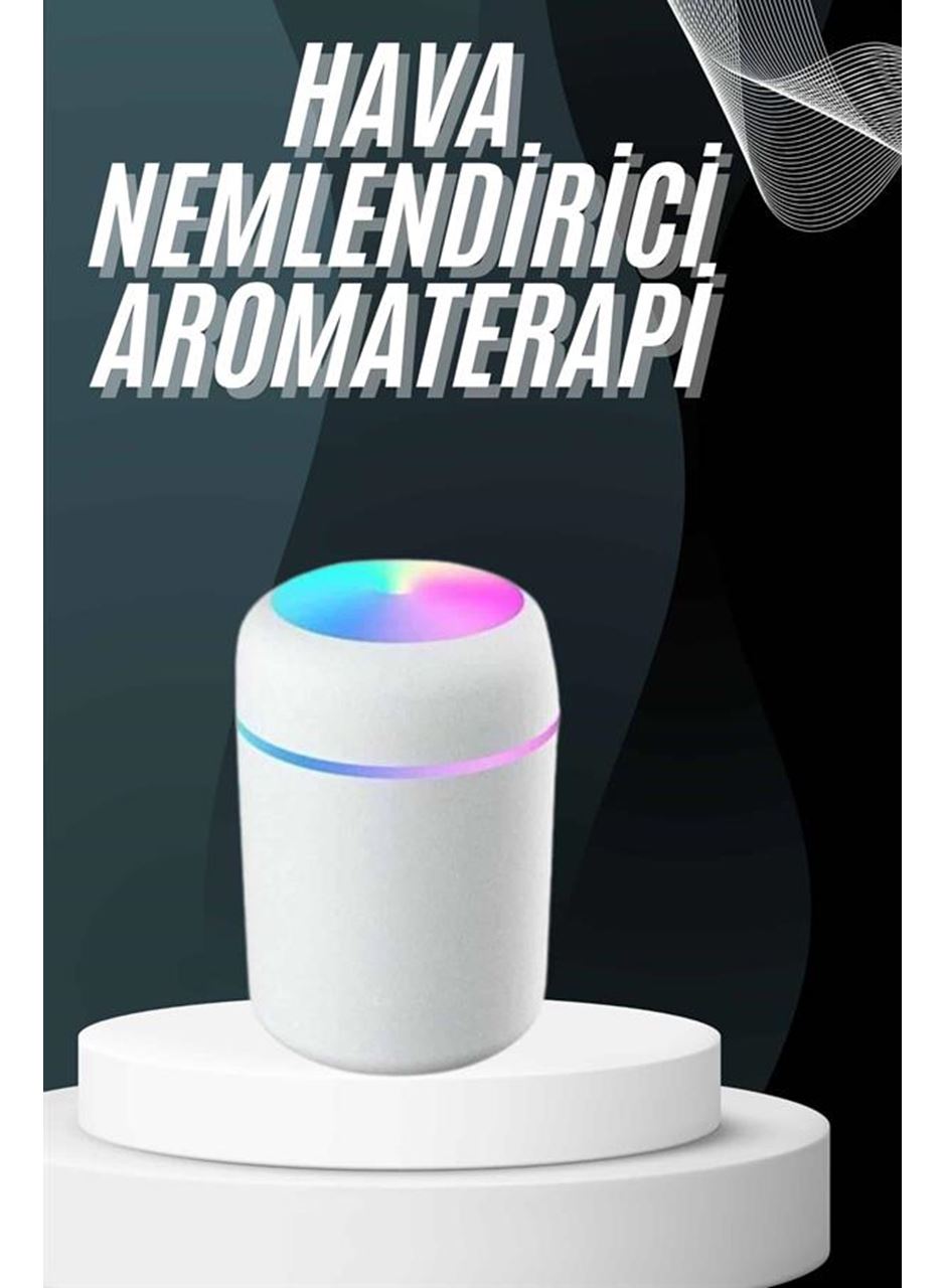 Hava Nemlendirici Buhar Makinesi Led Işıklı USB Dekoratif Nemlendirici