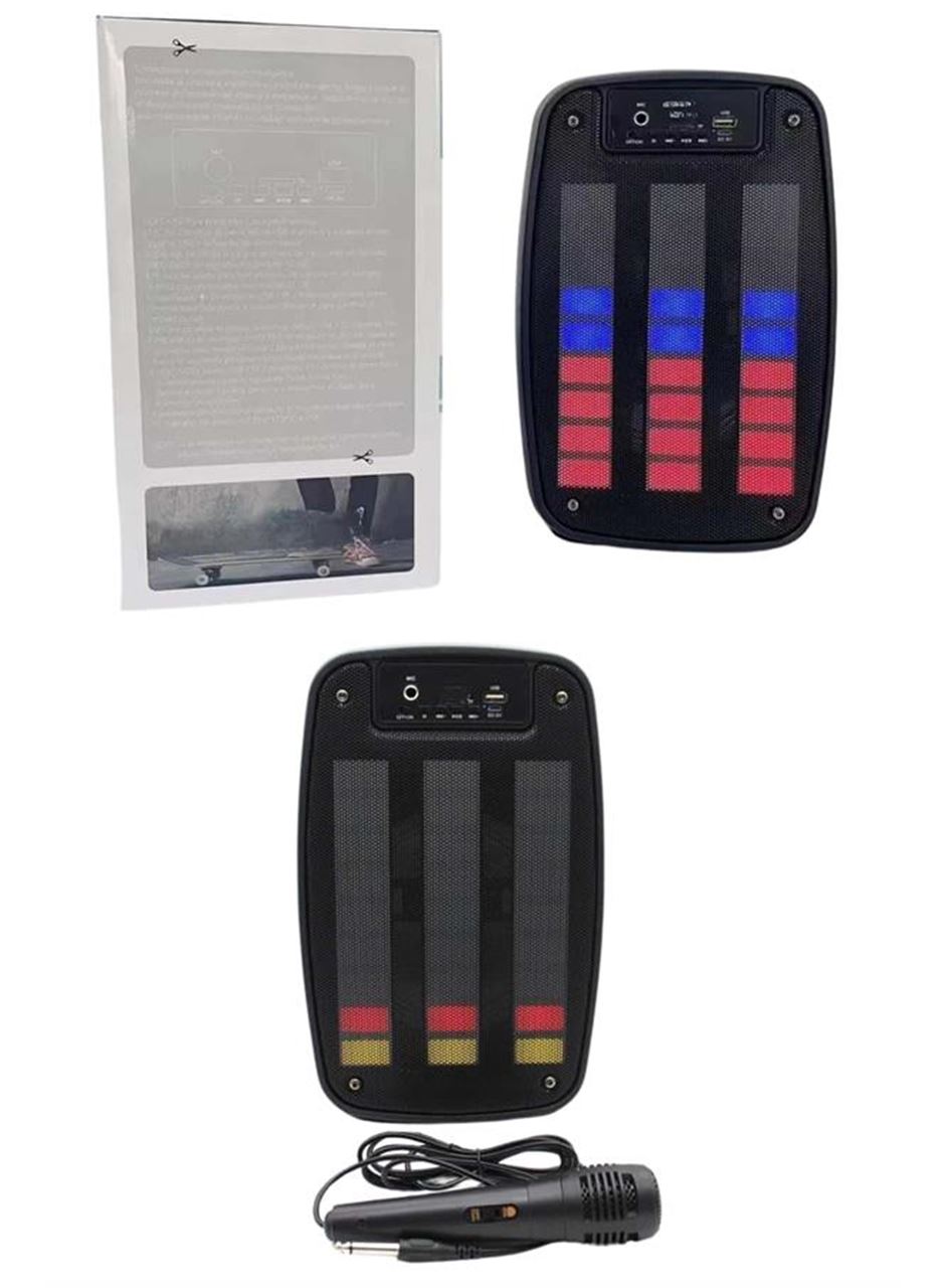 Kablosuz Hoparlör İOS ve Android Uyumlu Şarjlı SD Kart Girişli Bluetooth Hoparlör