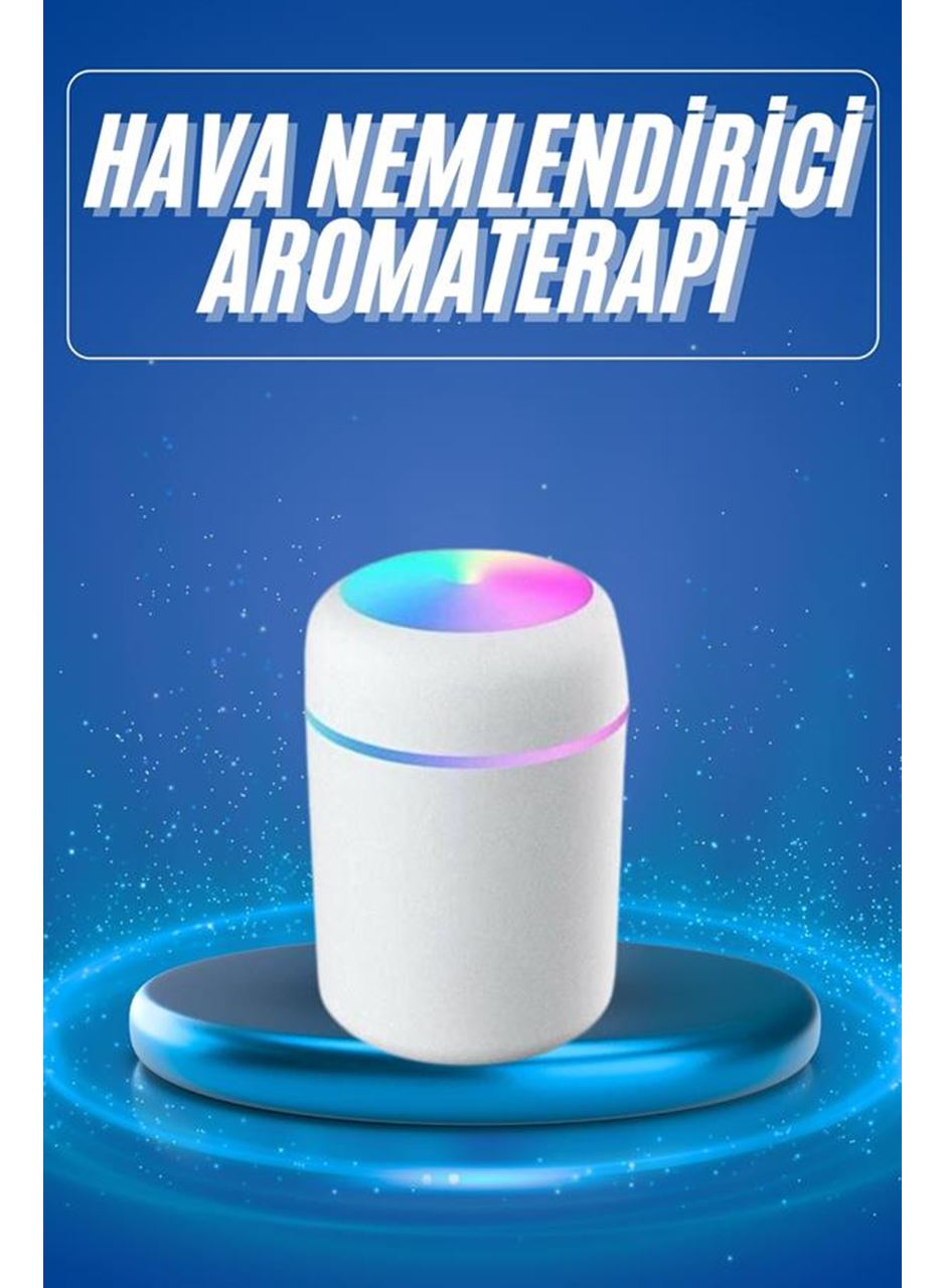 Rgb Işıklı Ulrasonik Ledli Hava Nemlendirici Buhar Makinesi Buhardanlık