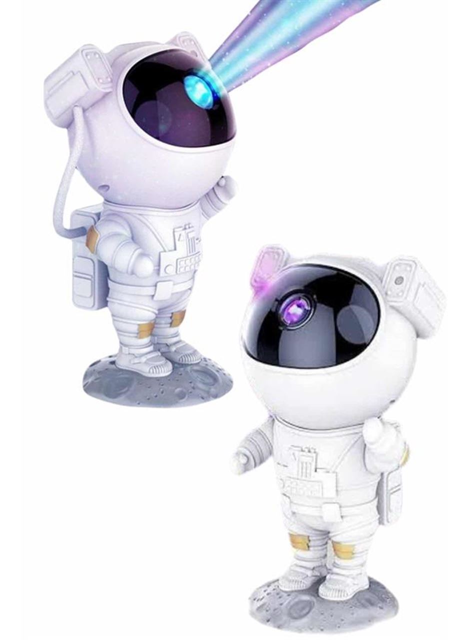 Astronot Şeklinde Bluetooth Hoparlör Gökyüzü Kumandalı Aydınlatma Lamba
