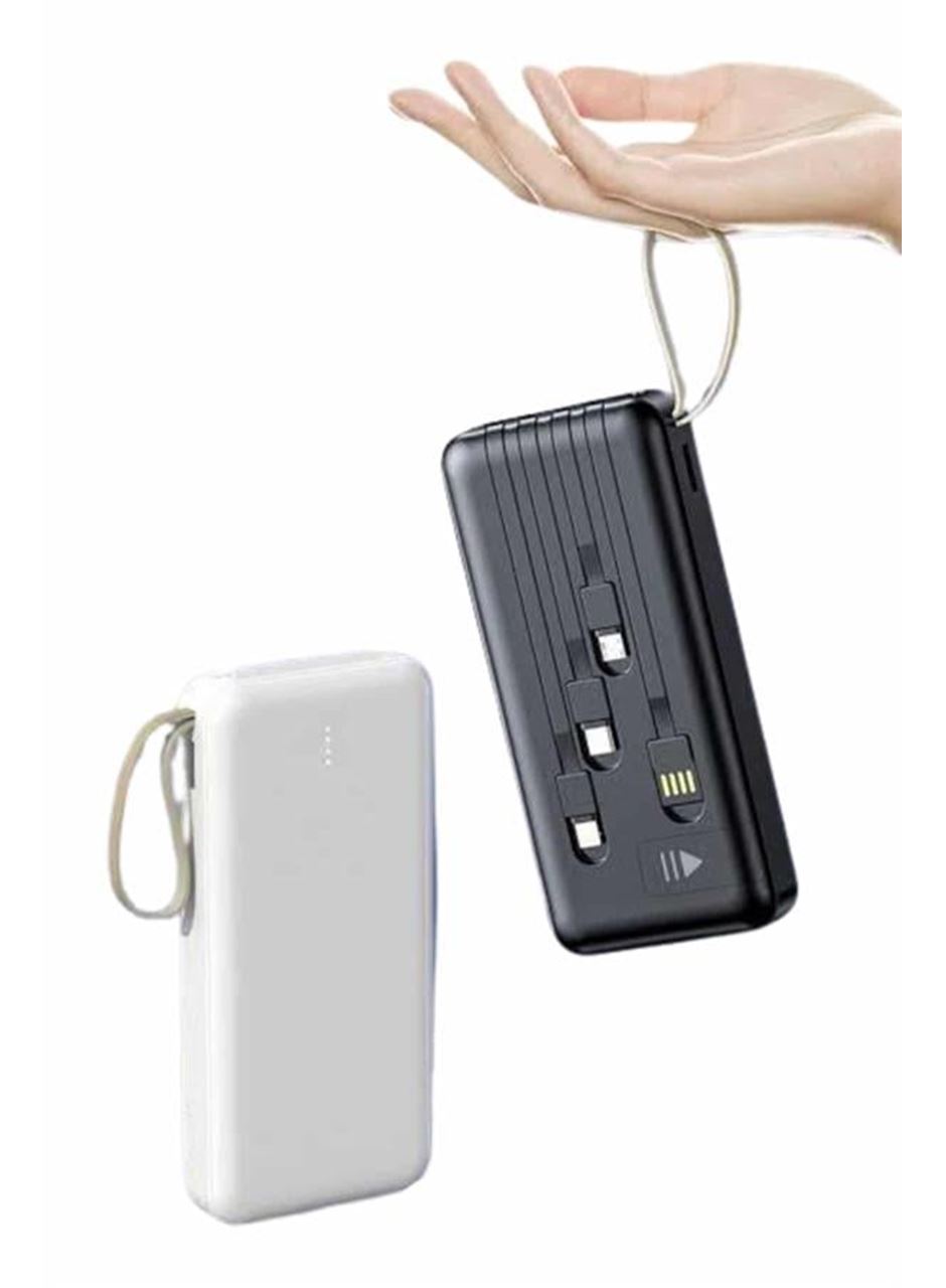 4 Çıkışlı 20.000 Mah Powerbank Uzun Pil Ömürlü Taşınabilir