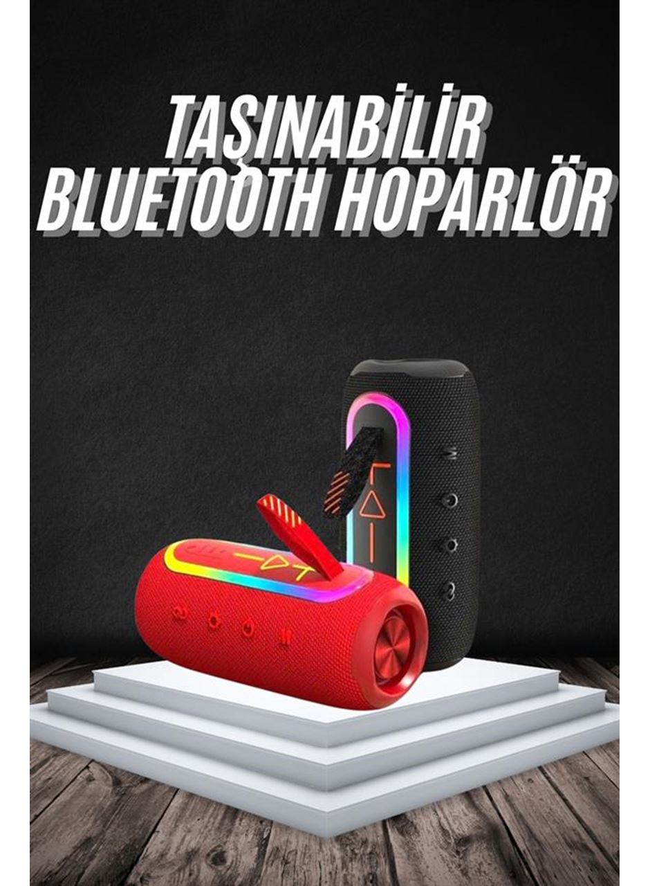 Bluetooth Hoparlör USB Şarjlı Uzun Pil Ömrü Android ve İOS Uyumlu Renkli