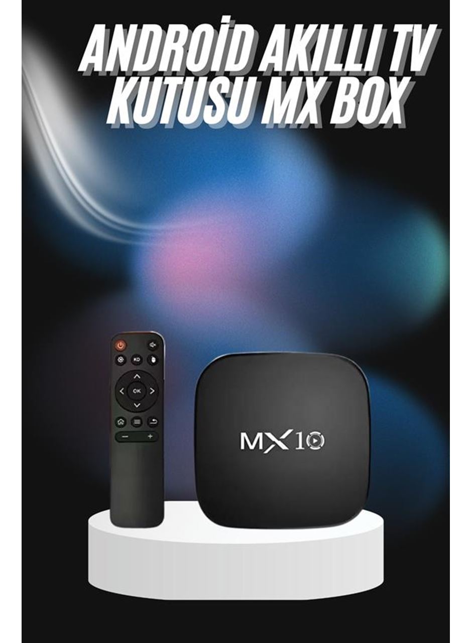 2.4G Wifi Tv Box Medya Oynatıcı TV Uyumlu MX Box Kutusu Android TV