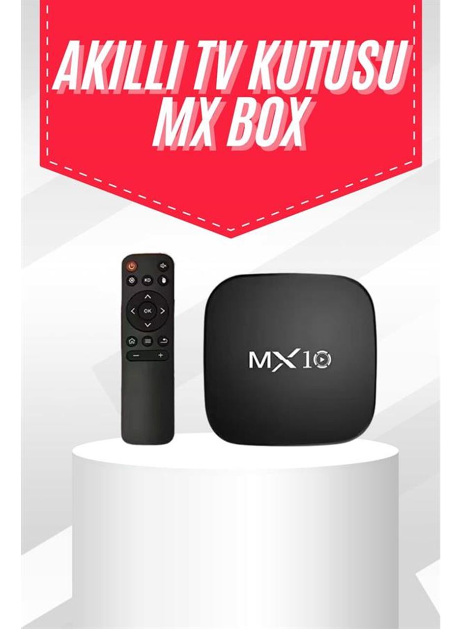 Mx Box Android Tv Media Sound 4K Ultra HD Görüntü Kaliteli