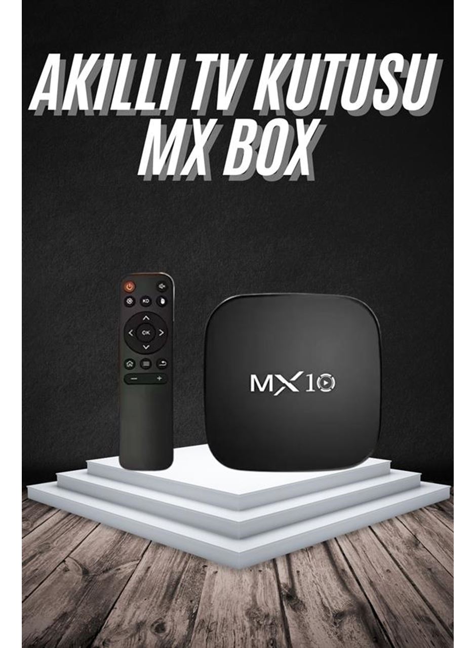 Akıllı TV kutusu Mx Box Android 7.1 TV kutusu 2.4G Wifi