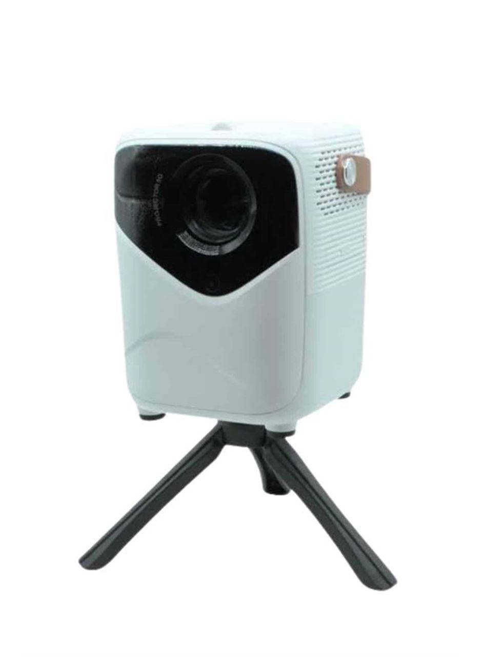 HD Ayaklı Portatif Projeksiyon Cihazı Bluetooth Wifi Akıllı Android İşlemcili