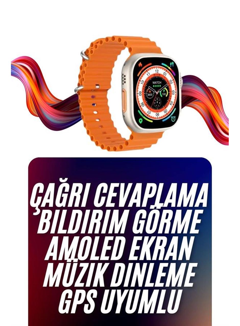 Android ve İOS Uyumlu Uyku ve Sağlık Takibi Yapabilen 3 Kordonlu Akıllı Saat