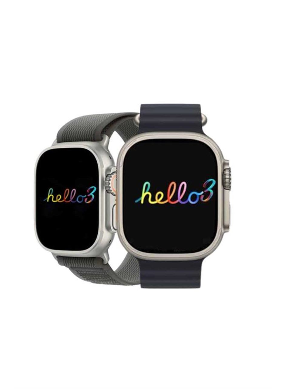 Android ve İOS Uyumlu Uyku ve Sağlık Takibi Yapabilen 3 Kordonlu Akıllı Saat