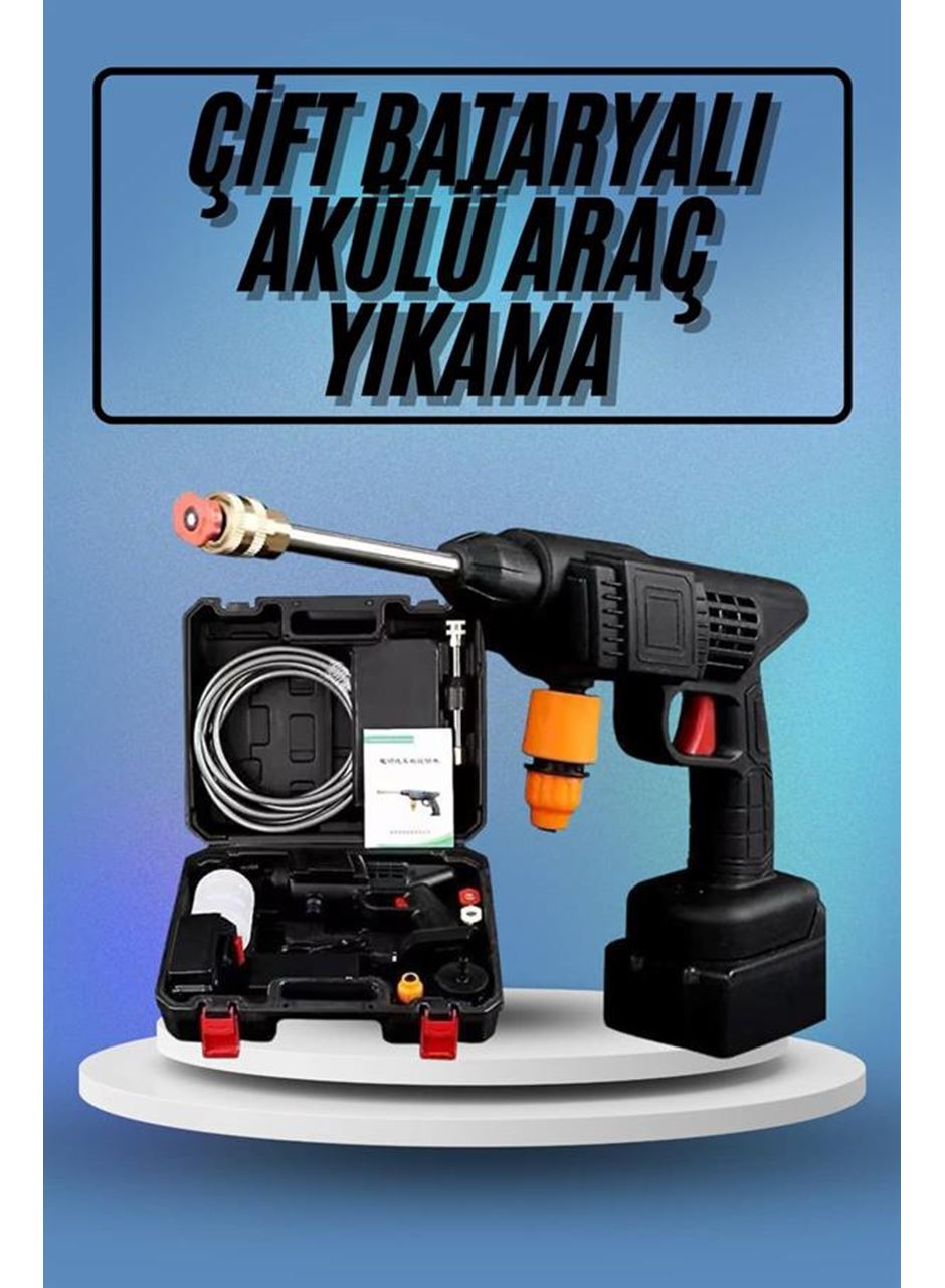 Bahçe Sulama Tabancası Makinesi Yüksek Basınçlı Akülü Yıkama Makinesi