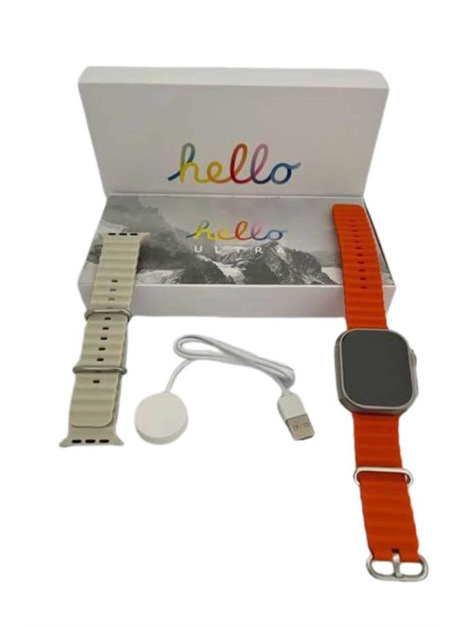 Yeni Nesil 3 Kordonlu Kol Saati 49 MM Amoled Ekran Akıllı Saat