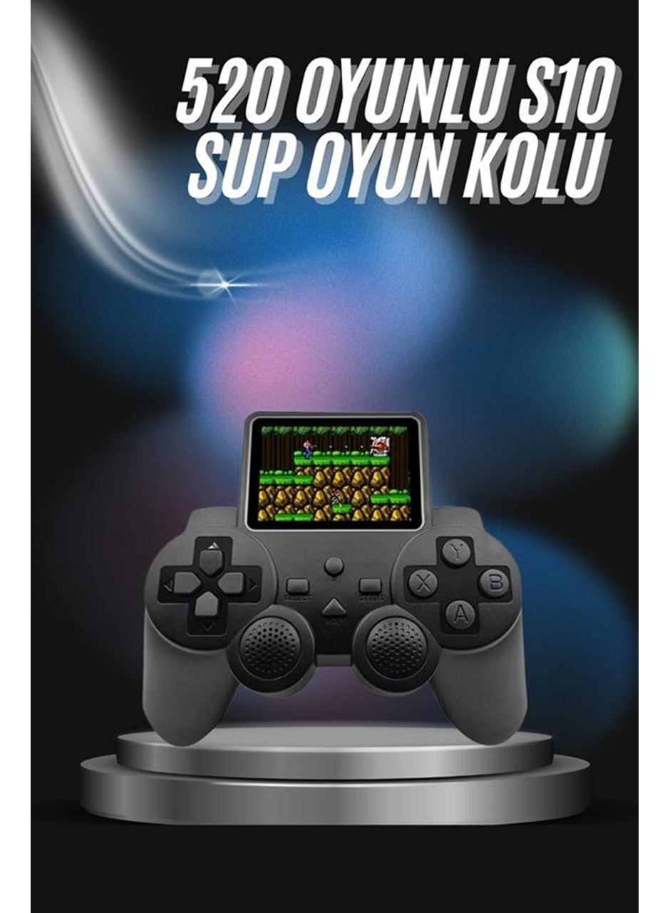 S10 Gamepad 520 Oyunlu Klasik Taşınabilir Retro Oyunlar Oyun Konsolu El Atarisi