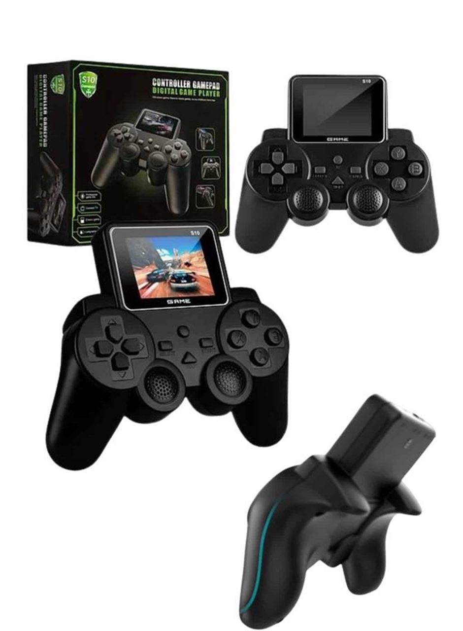 2.4 İnç Ekran 520 Oyunlu Retro Temalı Kablosuz Oyun Kolu El Atarisi