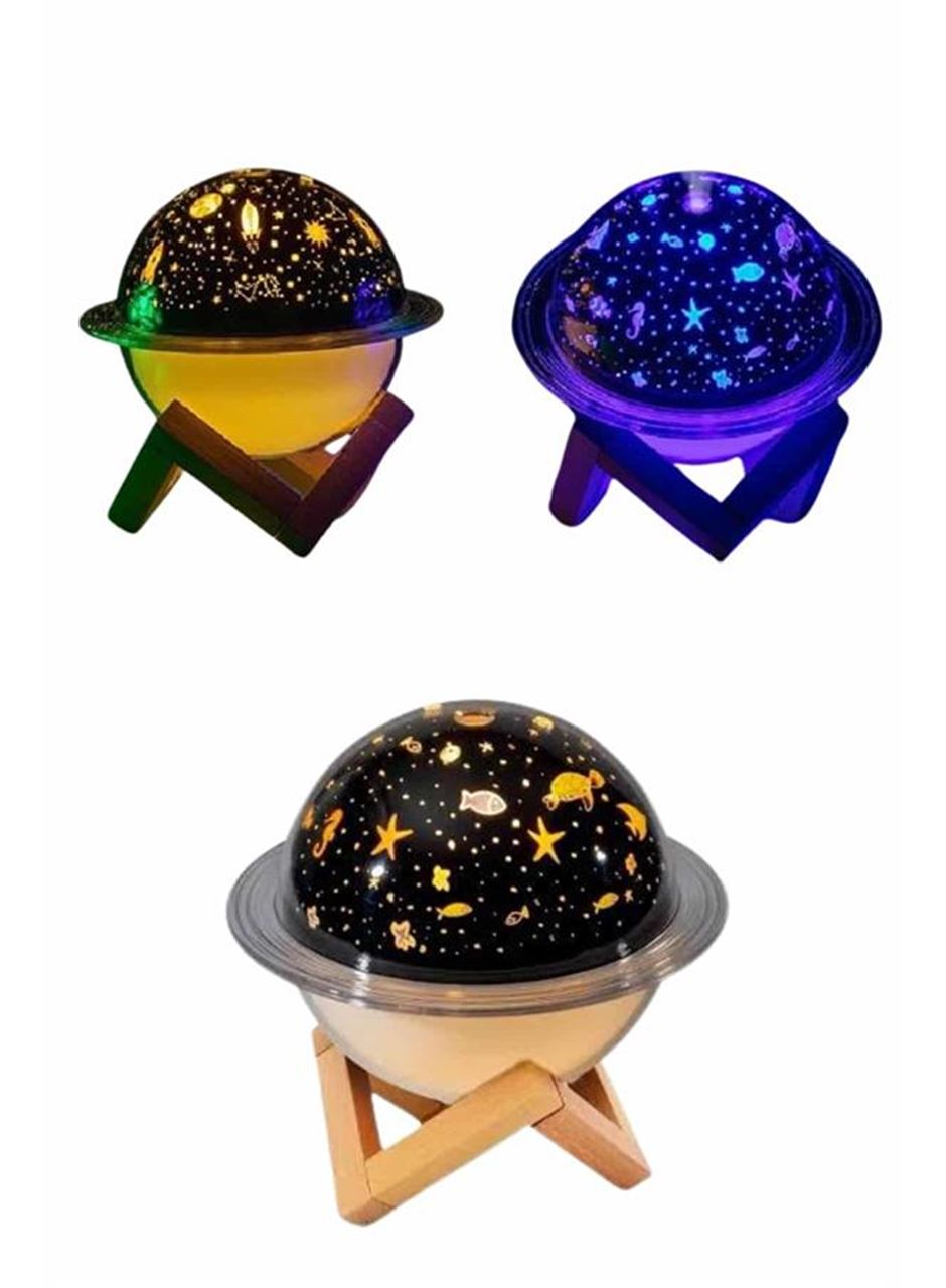 Aromaterapi Hava Nemlendirici Gece Lambası Uzay Model Satürn Oda Kokusu