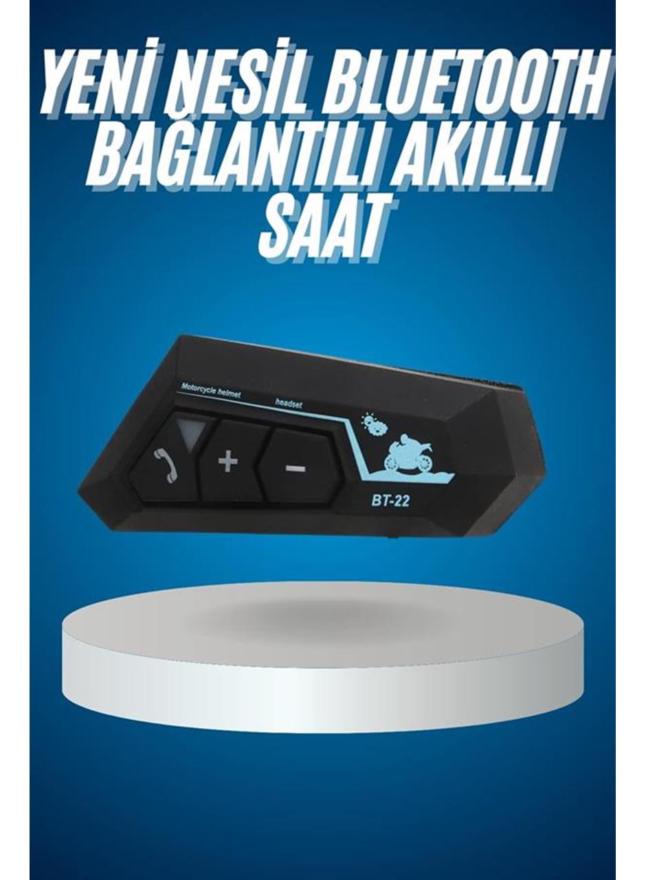 Bluetooth Kask Kulaklığı Intercom 5.0 Bluetooth Android ve İOS Uyumlu