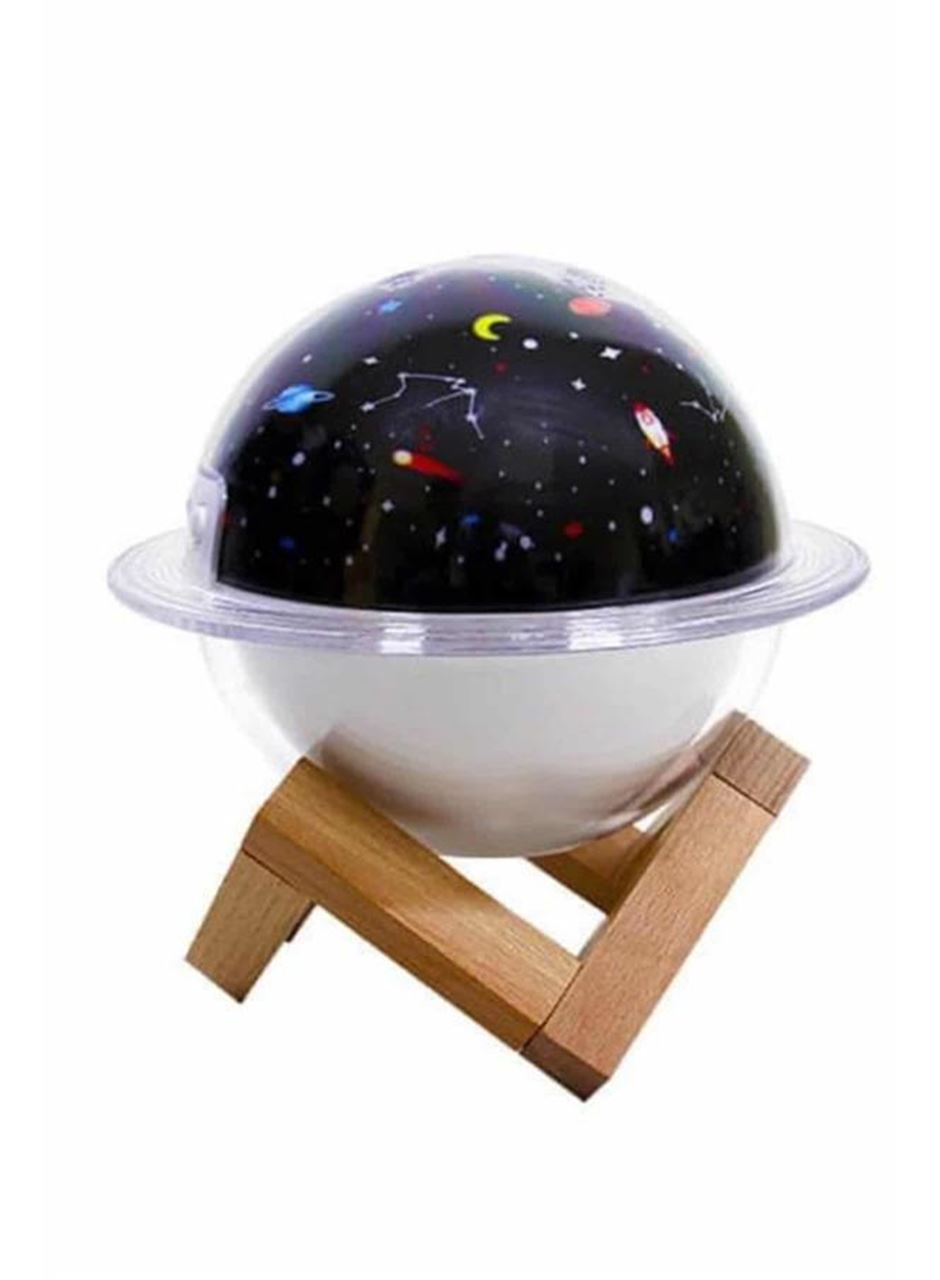 Aromaterapi Hava Nemlendirici Gece Lambası Uzay Model Satürn Oda Kokusu