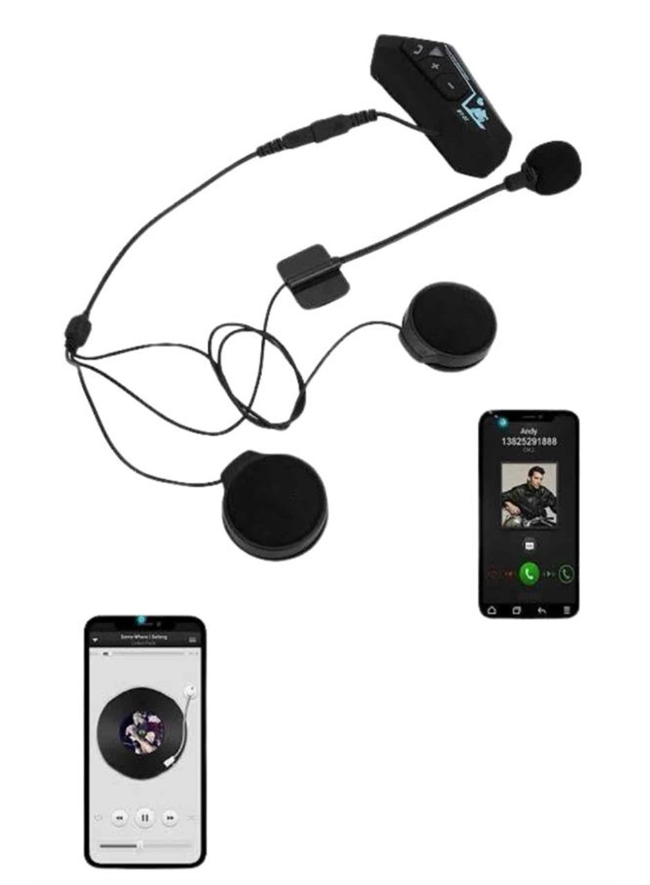 Intercom Bluetooth Kask Kulaklık Motosiklet Kulaklık 5.0 Bluetooth