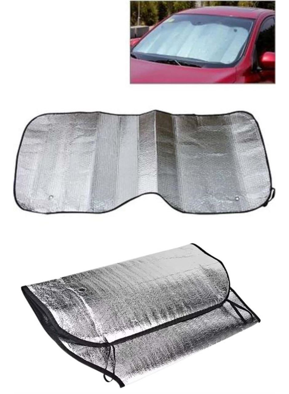 Güneşlik Koruyucu Perde Metalize Oto Araç Araba Güneşliği Ön Cam Güneşliği