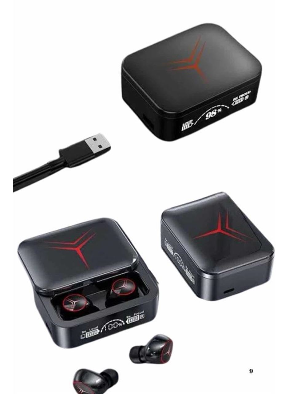 Kablosuz Şarj Göstergeli Powerbank Özellikli Bluetooth Kulaklık Çağrı Cevaplayabilen