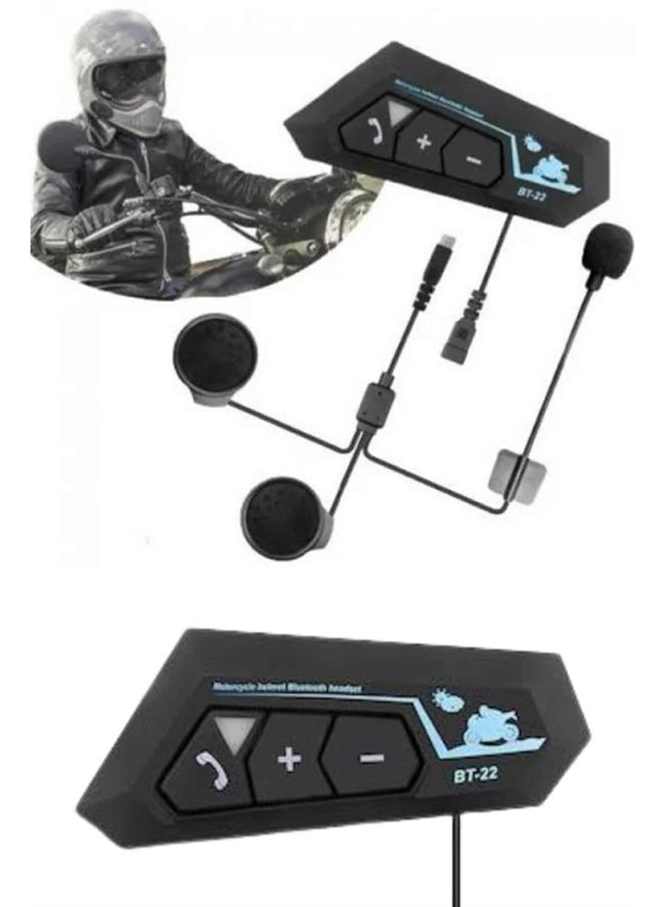 Yeni Nesil Dinleme Ve Konuşma Özellikli Intercom Kask Kulaklığı 5.0 Bluetooth