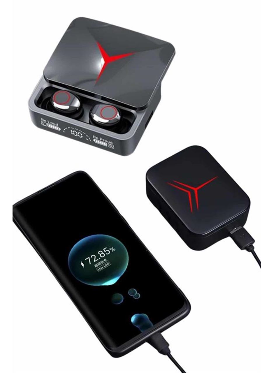 Kablosuz Bluetooth Kulaklık Powerbank Özellikli Göstergeli Hd Mikrofon