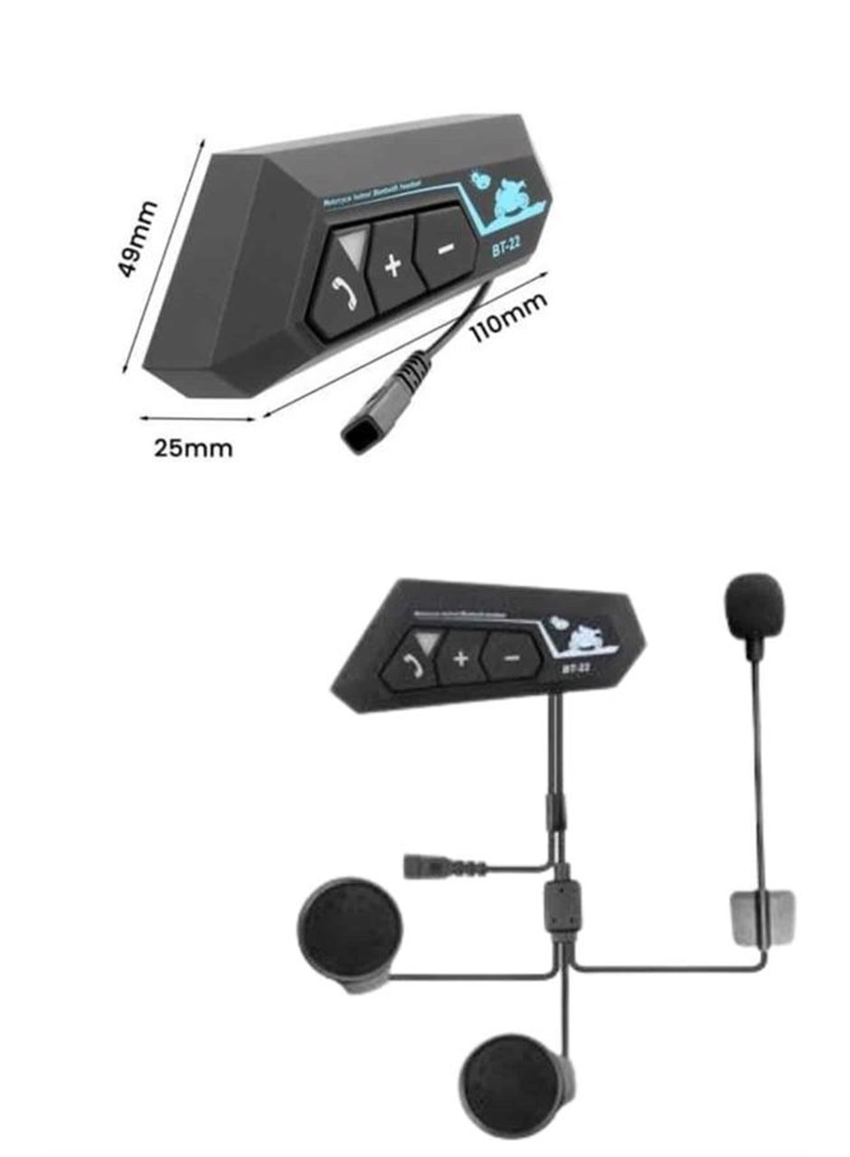 Yeni Nesil Dinleme Ve Konuşma Özellikli Intercom Kask Kulaklığı 5.0 Bluetooth