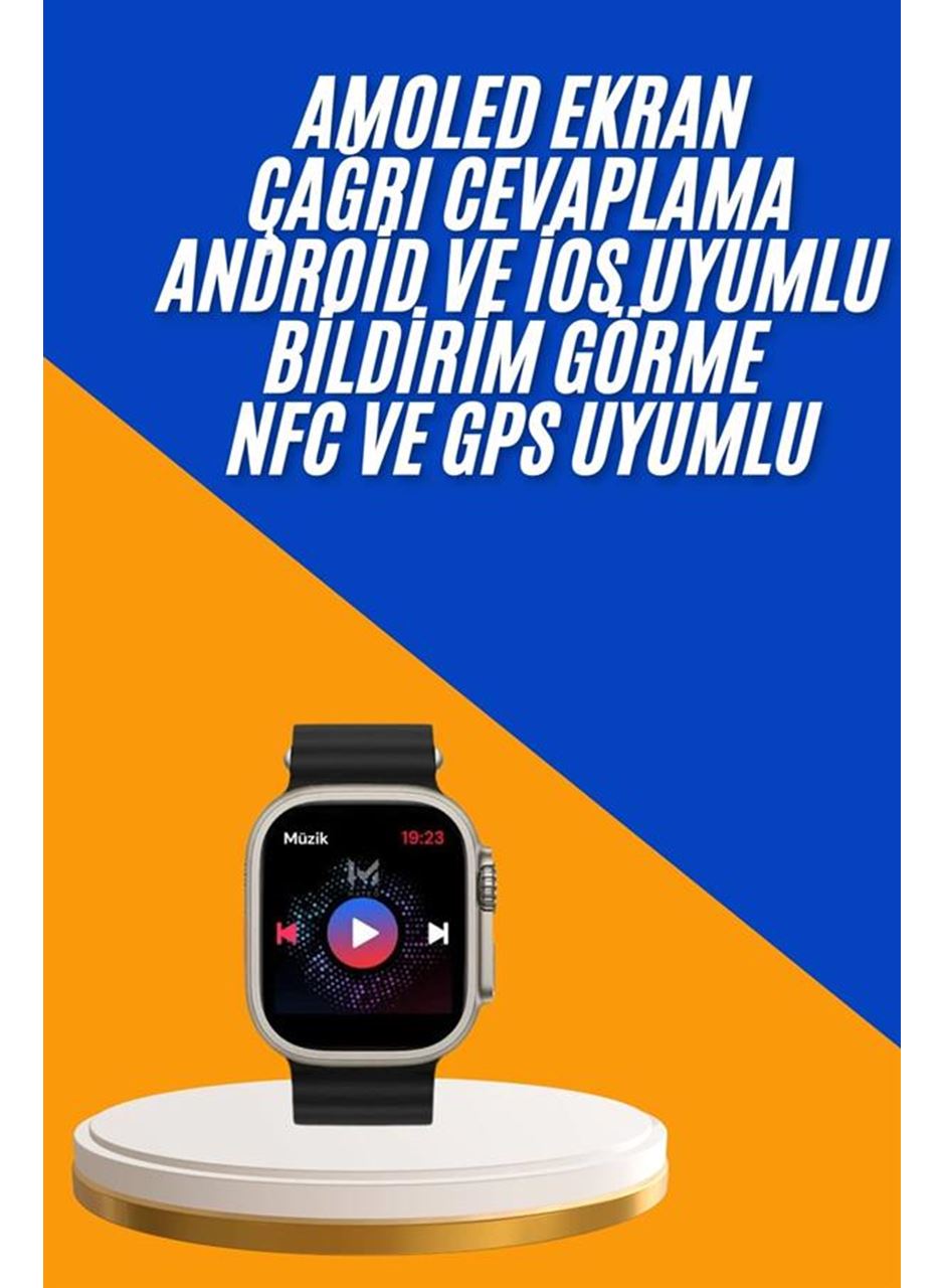 Akıllı Saat Çok Fonksiyonlu Unısex Sosyal Medya Girişli Bluetooth Bağlantılı