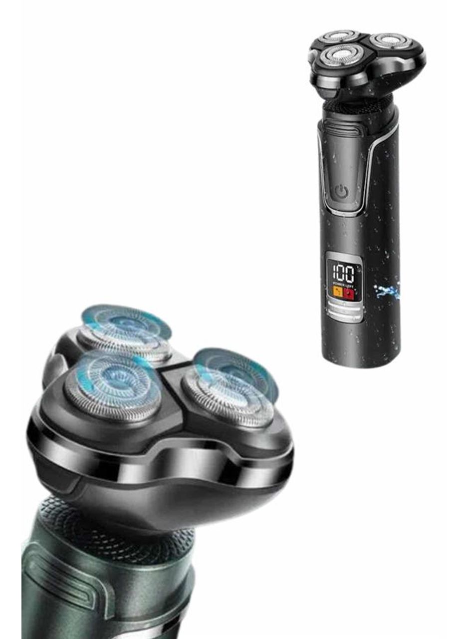 Tıraş Makinesi Profesyonel 3in1 Dijital Göstergeli 3 Başlıklı Erkek Bakım