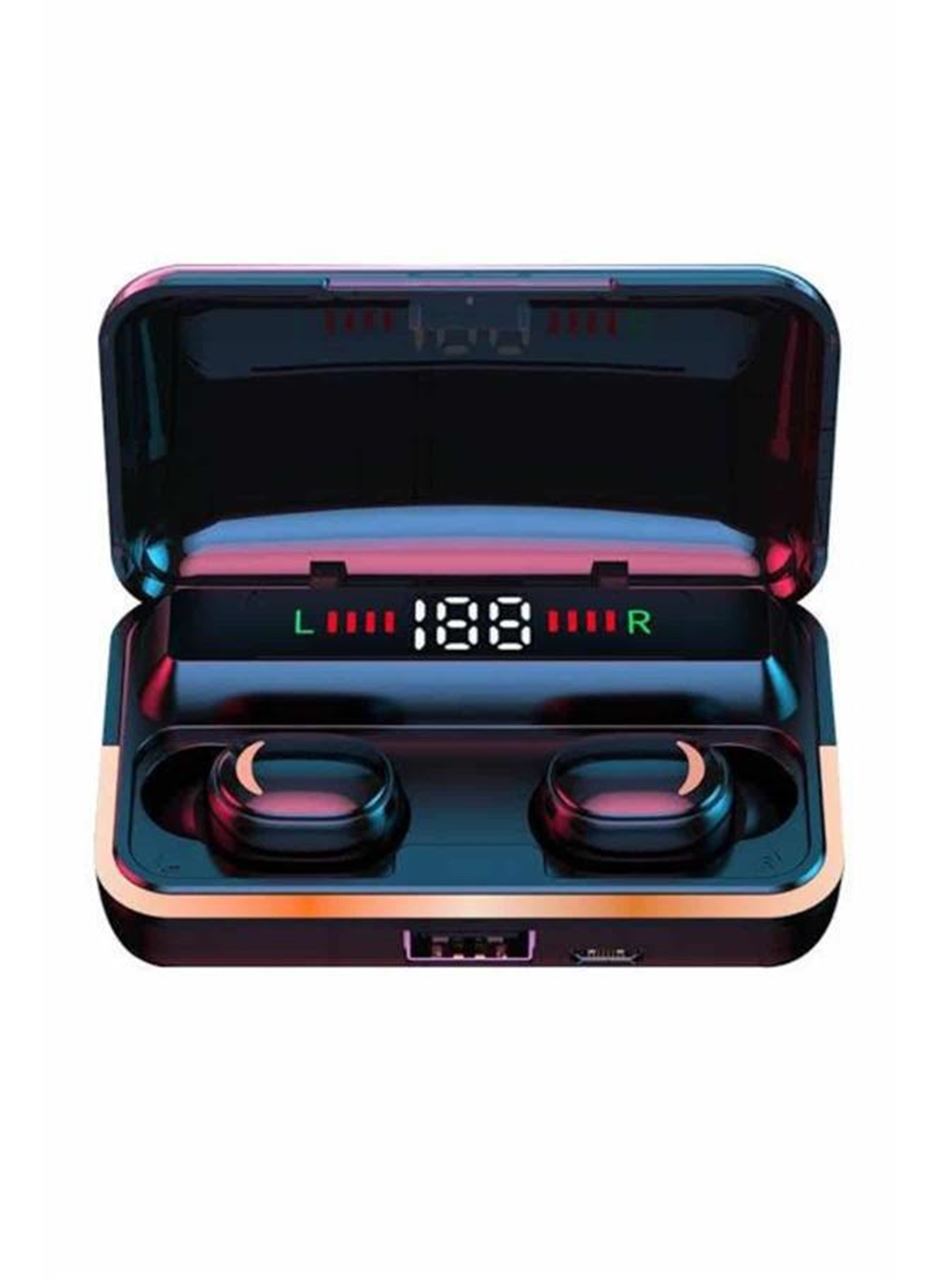 Bluetooth Kulaklık Dijital Şarj Göstergeli Powerbankli Bass Özellikli Kablosuz Kulakiçi 5.1 Mikrofonlu